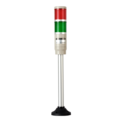 Светосигнальная колонна постоянного свечения красного и зеленого цвета с лампами накаливания MT4B-2CLP-RG