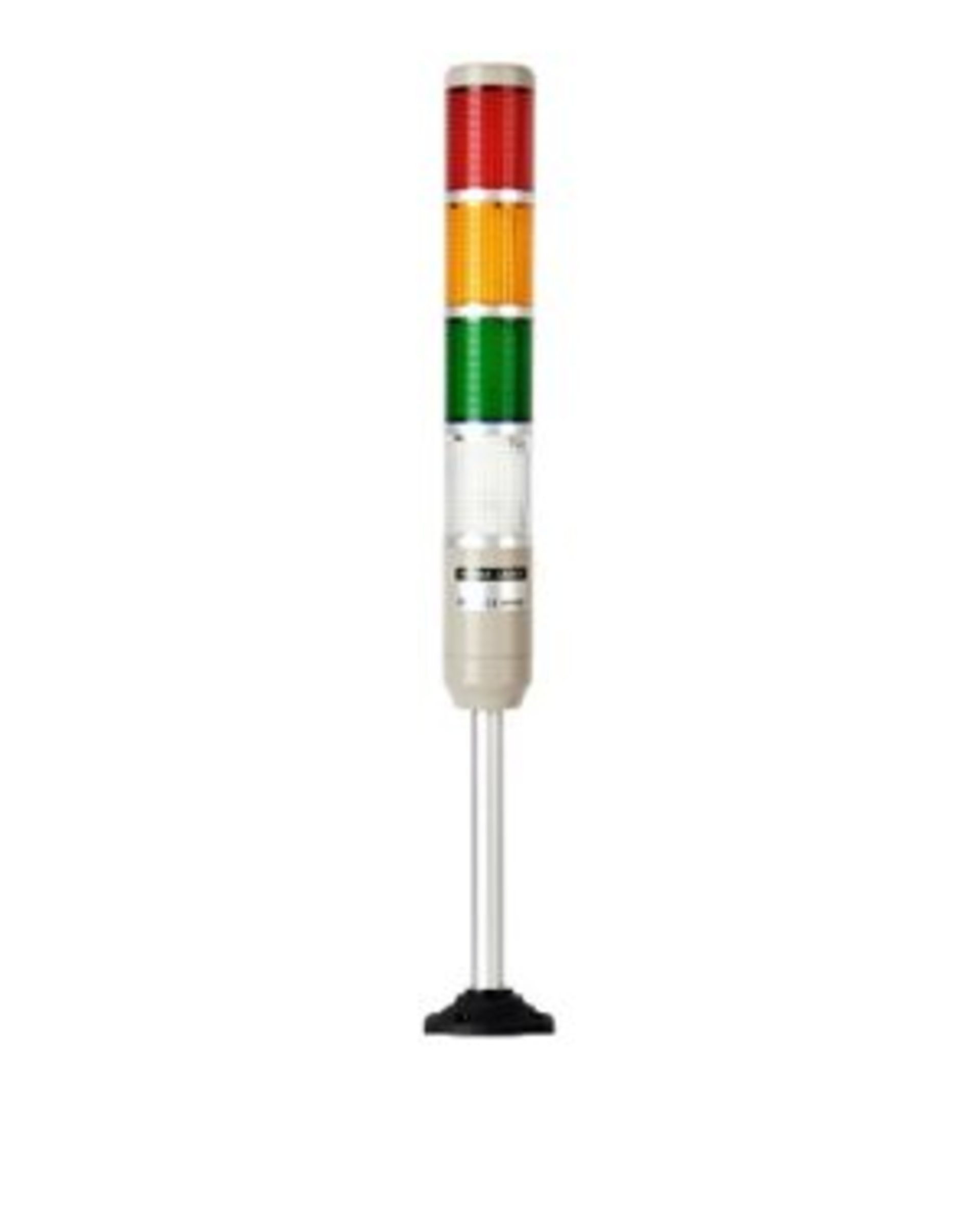 Светосигнальная колонна MT5B-4ALP-RYGC постоянного свечения красного, желтого, зеленого, белого цвета с питанием 24 вольта.