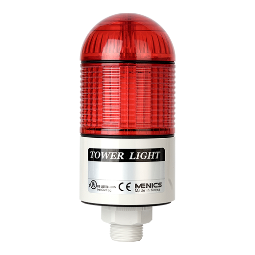 Светодиодная красная куполообразная светосигнальная колонна PTD-LCF-102-RYG