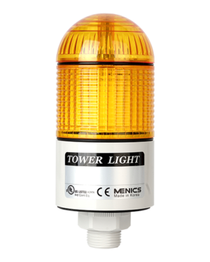 Светосигнальные колонны PTD-LCF-102-Y c желтым плафоном на 24 вольта