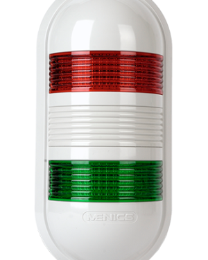 Индикаторный светильник PWE-201-RG красного и зеленого постоянного свечения и питанием 12 вольт