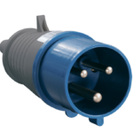 Вилка переносная ССИ-023 2P+PE 32А 200-250В IP44 IEK