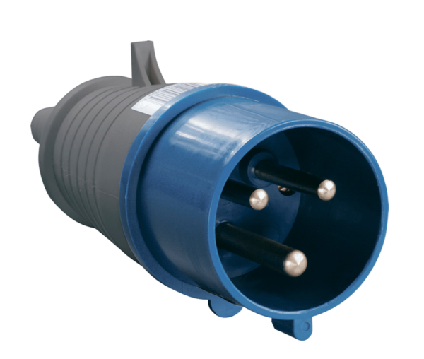 Вилка переносная ССИ-023 2P+PE 32А 200-250В IP44 IEK